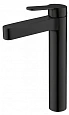 Смеситель для раковины BelBagno DELTA DEL-LMC-NERO черный матовый Смеситель для раковины BelBagno DELTA DEL-LMC-NERO черный матовый