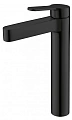 Смеситель для раковины BelBagno DELTA DEL-LMC-NERO черный матовый Смеситель для раковины BelBagno DELTA DEL-LMC-NERO черный матовый