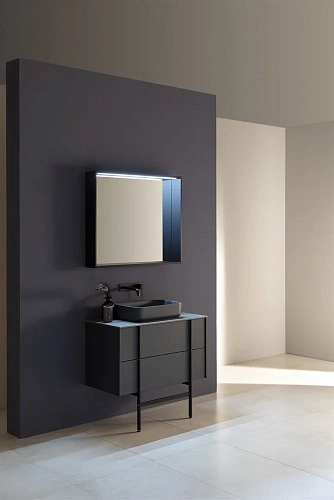 Тумба под раковину Allen Brau Reality 100 1.32007.AM антрацит матовый Тумба под раковину Allen Brau Reality 100 1.32007.AM антрацит матовый
