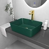 Раковина GROSSMAN Color GR-3016OLM (480x370x135) зеленая матовая Раковина GROSSMAN Color GR-3016OLM (480x370x135) зеленая матовая
