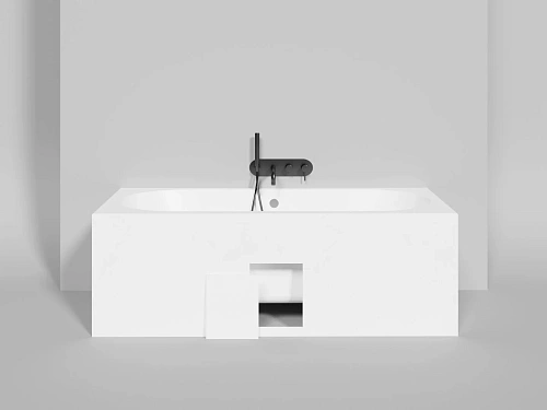 Ванна из искусственного камня Salini ORNELLA AXIS 170x75 покраска по RAL полностью 103413MF S-Sense Ванна из искусственного камня Salini ORNELLA AXIS 170x75 покраска по RAL полностью 103413MF S-Sense