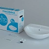 Раковина Cersanit Mito 50 UM-MIR50/1 (UM-MIR50/1) Раковина Cersanit Mito 50 UM-MIR50/1 (UM-MIR50/1)