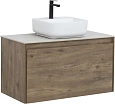 Тумба под раковину Aquanet Nova Lite 90 дуб рустикальный (1 ящик) 00249517 Тумба под раковину Aquanet Nova Lite 90 дуб рустикальный (1 ящик) 00249517