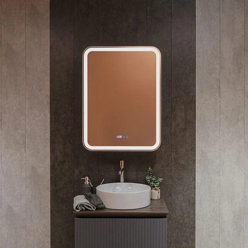 Зеркальный шкаф AQUAme AQM9203 правый, с подсветкой, подогревом и часами, корпус антрацит Зеркальный шкаф AQUAme AQM9203 правый, с подсветкой, подогревом и часами, корпус антрацит