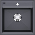 Кухонная мойка Paulmark STEPIA 50 PM115051-AN, антрацит, 500х510 Кухонная мойка Paulmark STEPIA 50 PM115051-AN, антрацит, 500х510
