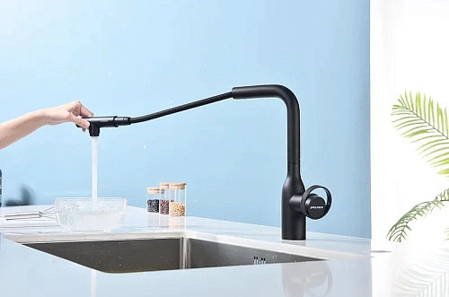 Смеситель для кухни Paulmark URBAN антрацит Ur213104-AN Смеситель для кухни Paulmark URBAN антрацит Ur213104-AN