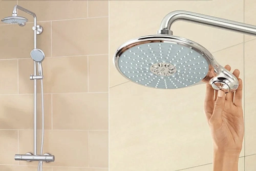 Душевая система GROHE Euphoria 190 с переключателем (без смесителя), хром (27911000) Душевая система GROHE Euphoria 190 с переключателем (без смесителя), хром (27911000)