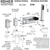 Смеситель для ванны Remer ZC06 Смеситель для ванны Remer ZC06
