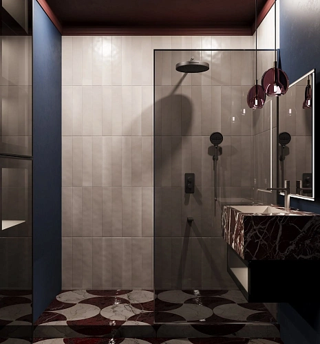 Душевая система Vincea Domus VSFW-5DM1GM встраиваемый, вороненая сталь Душевая система Vincea Domus VSFW-5DM1GM встраиваемый, вороненая сталь