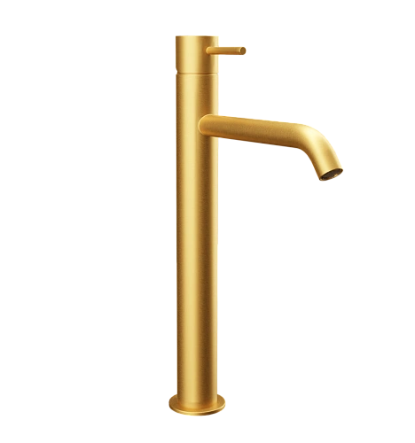 Смеситель для раковины Remer X Style X10LXLBG, золото брашированное Смеситель для раковины Remer X Style X10LXLBG, золото брашированное