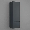 Шкаф-пенал Style Line Манхэттен 36 ЛС-00002381 ЭМАЛЬ PLUS подвесной, графит