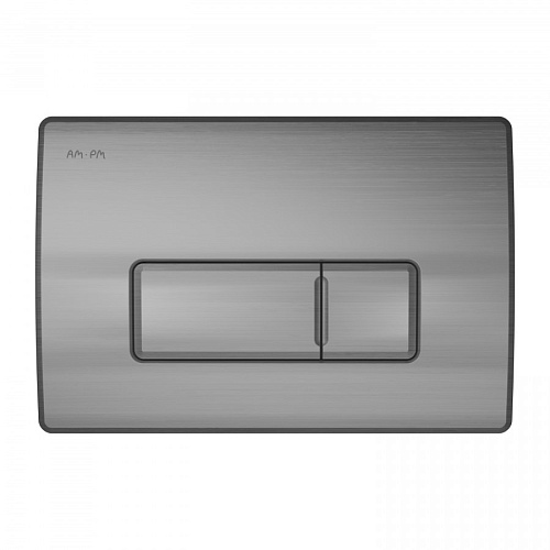 Клавиша смыва AM.PM Pro M I048031 пневматическая, пластик, матовый никель Клавиша смыва AM.PM Pro M I048031 пневматическая, пластик, матовый никель