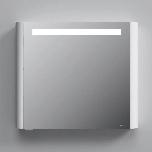 Зеркальный шкаф AM.PM Sensation M30MCL0801WG левый, 80 см, с подсветкой, белый Зеркальный шкаф AM.PM Sensation M30MCL0801WG левый, 80 см, с подсветкой, белый