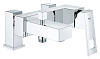 Картинка анонса товара «смеситель для ванны grohe eurocube с вертикальными подключениями, хром (23143000)»