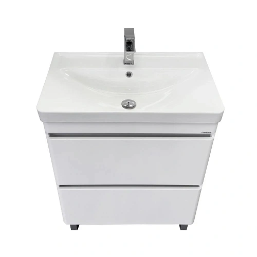 Тумба с раковиной Comforty Валдай-70Н 00-00020836 напольная белая матовая с раковиной 4470 Тумба с раковиной Comforty Валдай-70Н 00-00020836 напольная белая матовая с раковиной 4470