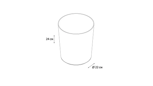 Корзина для мусора Grampus GR-3272, 5 л. Корзина для мусора Grampus GR-3272, 5 л.