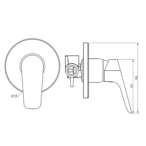 Гигиенический душ Damixa Jupiter 777500001 Гигиенический душ Damixa Jupiter 777500001