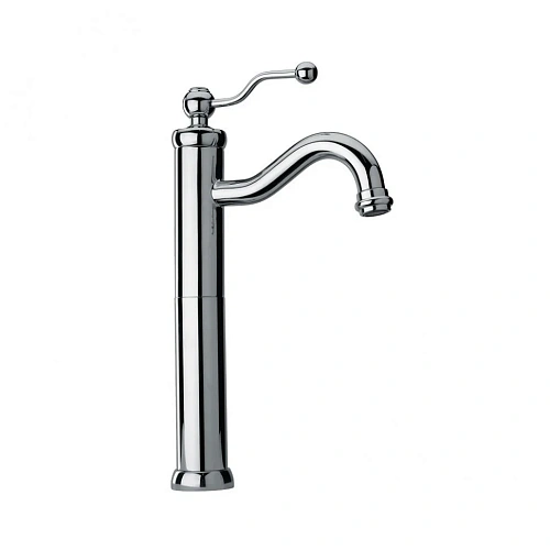 Смеситель для раковины Paini Duomo 88CR211LLSSR с донным клапаном высокий Смеситель для раковины Paini Duomo 88CR211LLSSR с донным клапаном высокий