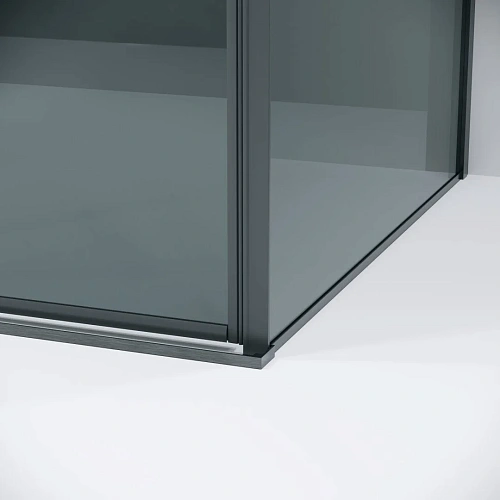 Боковая стенка GROSSMAN Galaxy 200.K33.01.90.42.10 (90x195) графит сатин, стекло тонированное Боковая стенка GROSSMAN Galaxy 200.K33.01.90.42.10 (90x195) графит сатин, стекло тонированное
