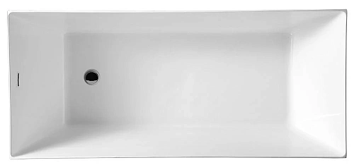 Ванна отдельностоящая ABBER AB9274-1.7 170x75 универсальная, белая акриловая Ванна отдельностоящая ABBER AB9274-1.7 170x75 универсальная, белая акриловая