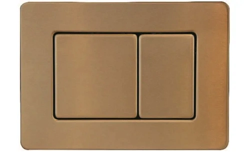 Клавиша смыва Boheme 650-BR нержавеющая сталь BRONZE Клавиша смыва Boheme 650-BR нержавеющая сталь BRONZE