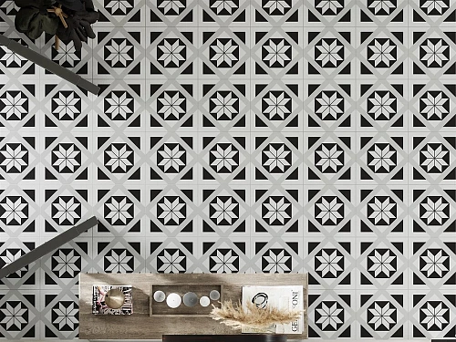 Керамогранит Cersanit Stream геометрия белый 29,8x29,8 SM4A053 Керамогранит Cersanit Stream геометрия белый 29,8x29,8 SM4A053