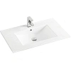 Раковина CeramaLux 9075E врезная, белый Раковина CeramaLux 9075E врезная, белый