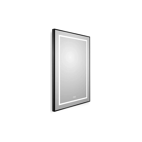 Зеркало BelBagno SPC-KRAFT-500-800-LED-TCH-WARM-NERO 500x32x800 мм с подсветкой сенсорным выключателем и подогревом Зеркало BelBagno SPC-KRAFT-500-800-LED-TCH-WARM-NERO 500x32x800 мм с подсветкой сенсорным выключателем и подогревом