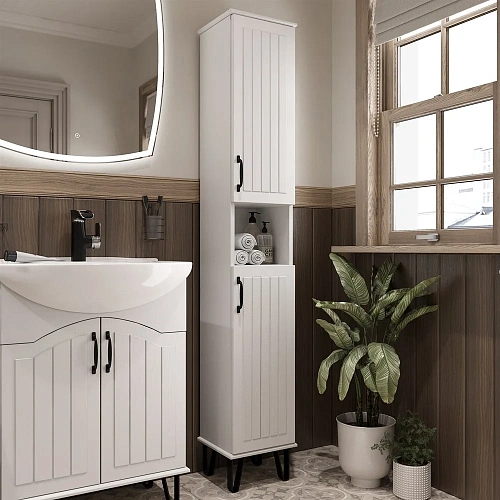 Шкаф-пенал DIWO Сочи 30, белый 563965 Шкаф-пенал DIWO Сочи 30, белый 563965