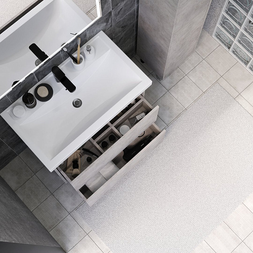 Тумба под раковину BRIZ Риччи т8-70 под раковину Фостер 360 03-08070-06 00 БТН светло - серый Тумба под раковину BRIZ Риччи т8-70 под раковину Фостер 360 03-08070-06 00 БТН светло - серый