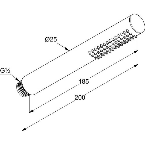 Душевая система Kludi BOZZ 387363976 черный матовый Душевая система Kludi BOZZ 387363976 черный матовый