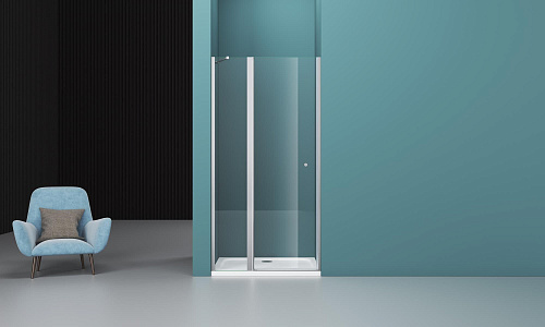 Душевая дверь BelBagno ETNA-B-12-60/60-C-Cr-90 Душевая дверь BelBagno ETNA-B-12-60/60-C-Cr-90