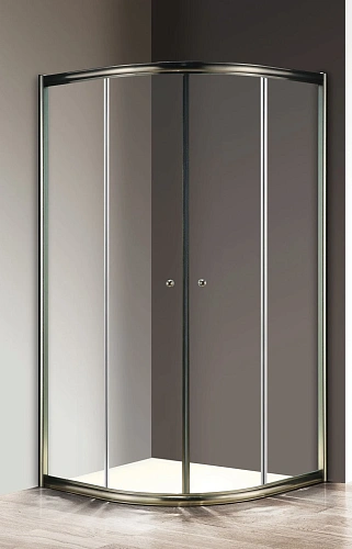Душевой уголок CEZARES GIUBILEO-R-2-80-SCORREVOLE-C-Br 80x80см стекло прозрачное, профиль бронза Душевой уголок CEZARES GIUBILEO-R-2-80-SCORREVOLE-C-Br 80x80см стекло прозрачное, профиль бронза