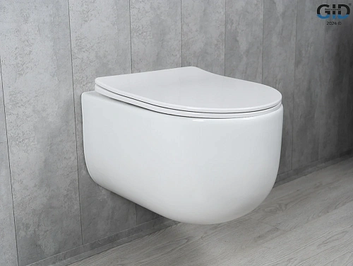 Унитаз подвесной Tornado Gid Tr2133TF 62262Y белый 49x36x34 с крышкой микролифт Унитаз подвесной Tornado Gid Tr2133TF 62262Y белый 49x36x34 с крышкой микролифт