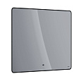 Зеркало Lemark MIOBLACK 100х80 см с подсветкой, с подогревом LM100ZM-black Зеркало Lemark MIOBLACK 100х80 см с подсветкой, с подогревом LM100ZM-black