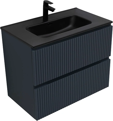 Тумба под раковину Aquanet Джейн Flat 80 маренго 00335429 подвесная Тумба под раковину Aquanet Джейн Flat 80 маренго 00335429 подвесная