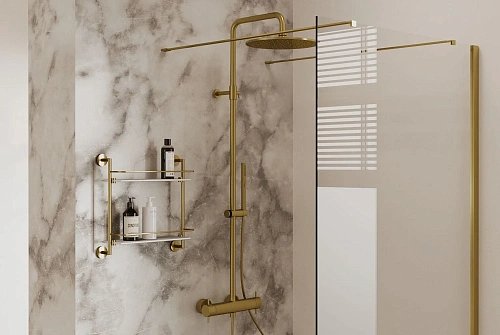 Душевая система Allen Brau Fantasy 5.11001-GB золото Душевая система Allen Brau Fantasy 5.11001-GB золото