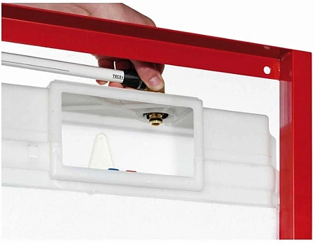 Инсталляция для унитаза TECE Now 9400412 4 в 1 с кнопкой смыва, хром глянцевый Инсталляция для унитаза TECE Now 9400412 4 в 1 с кнопкой смыва, хром глянцевый