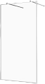 Душевая перегородка STWORKI Хельсинки 120 см, профиль хром глянцевый, прозрачное стекло 583032 Душевая перегородка STWORKI Хельсинки 120 см, профиль хром глянцевый, прозрачное стекло 583032
