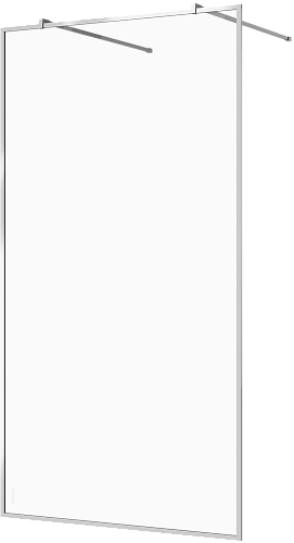 Душевая перегородка STWORKI Хельсинки 120 см, профиль хром глянцевый, прозрачное стекло 583032 Душевая перегородка STWORKI Хельсинки 120 см, профиль хром глянцевый, прозрачное стекло 583032