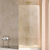 Душевая перегородка Vincea Walk-In VSW-4WSL120CLG-R, правая, 1200x2000, брашир. золото, стекло прозрачное