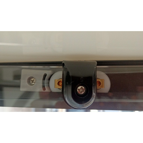 Душевая кабина Frank F412/2R Black без крыши черный профиль 120x80 154009 Душевая кабина Frank F412/2R Black без крыши черный профиль 120x80 154009