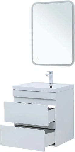 Тумба с раковиной Aquanet Нота new 58 00335870 белый глянец Тумба с раковиной Aquanet Нота new 58 00335870 белый глянец