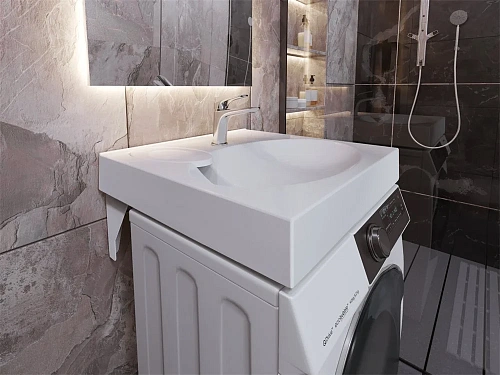 Раковина DIWO Анапа ARnS500 60 на стиральную машину 593371 Раковина DIWO Анапа ARnS500 60 на стиральную машину 593371