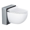 Унитаз SMART GROHE Sensia Arena (39111LK0) готовый комплект с электронным управлением (без инсталляции) матовый хром Унитаз SMART GROHE Sensia Arena (39111LK0) готовый комплект с электронным управлением (без инсталляции) матовый хром