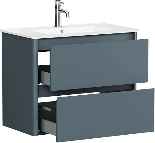 Тумба под раковину Allen Brau Gravity 80 1.370009.BGM синий матовый Тумба под раковину Allen Brau Gravity 80 1.370009.BGM синий матовый