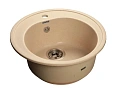 Кухонная мойка GranFest Rondo R-510 беж бежевый Кухонная мойка GranFest Rondo R-510 беж бежевый