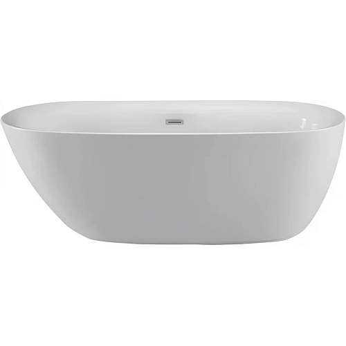 Ванна отдельностоящая Ceruttispa COMO160 CT9901 1600x750x560 акриловая, белая, со сливом-переливом Ванна отдельностоящая Ceruttispa COMO160 CT9901 1600x750x560 акриловая, белая, со сливом-переливом