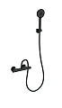 Смеситель для душа Wonzon & Woghand с термостатом, черный матовый (WW-B1005-A-MB) Смеситель для душа Wonzon & Woghand с термостатом, черный матовый (WW-B1005-A-MB)