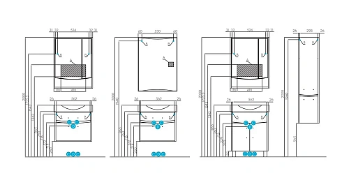 Тумба под раковину Aquaton Инфинити 65 H белый 1A197201IF010 Тумба под раковину Aquaton Инфинити 65 H белый 1A197201IF010